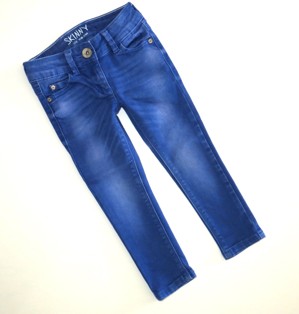 NEXT Rurki jeansowe 3lata_98cm_ SKINNY