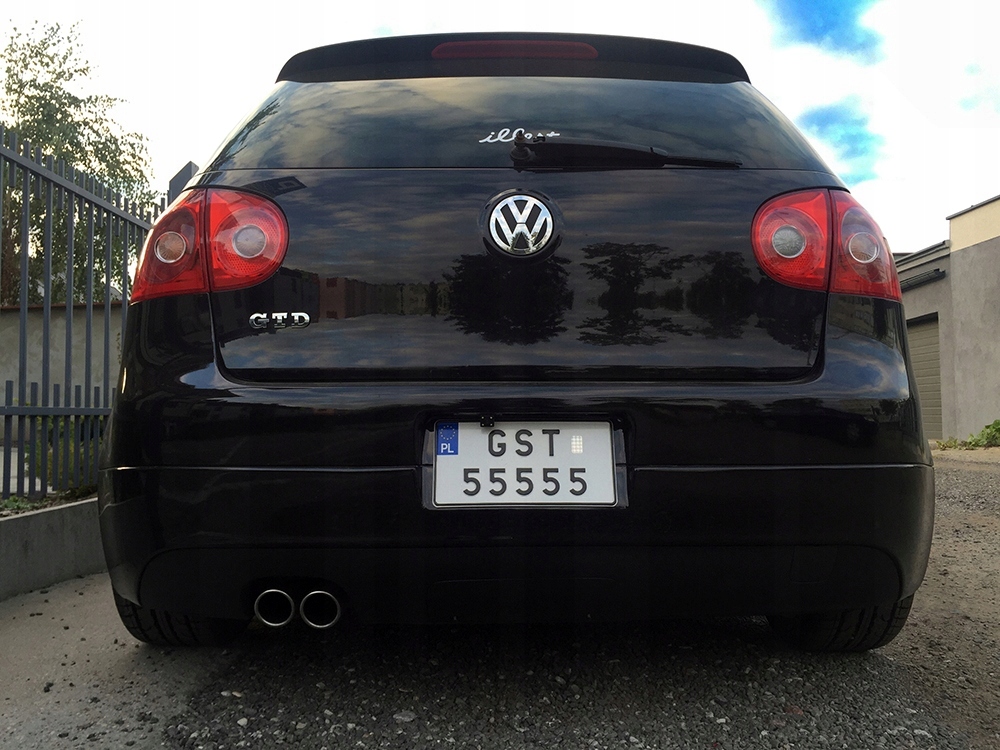 ZDERZAK GOLF V 5 GTI USA AMERYKAŃSKI MAŁA TABLICA