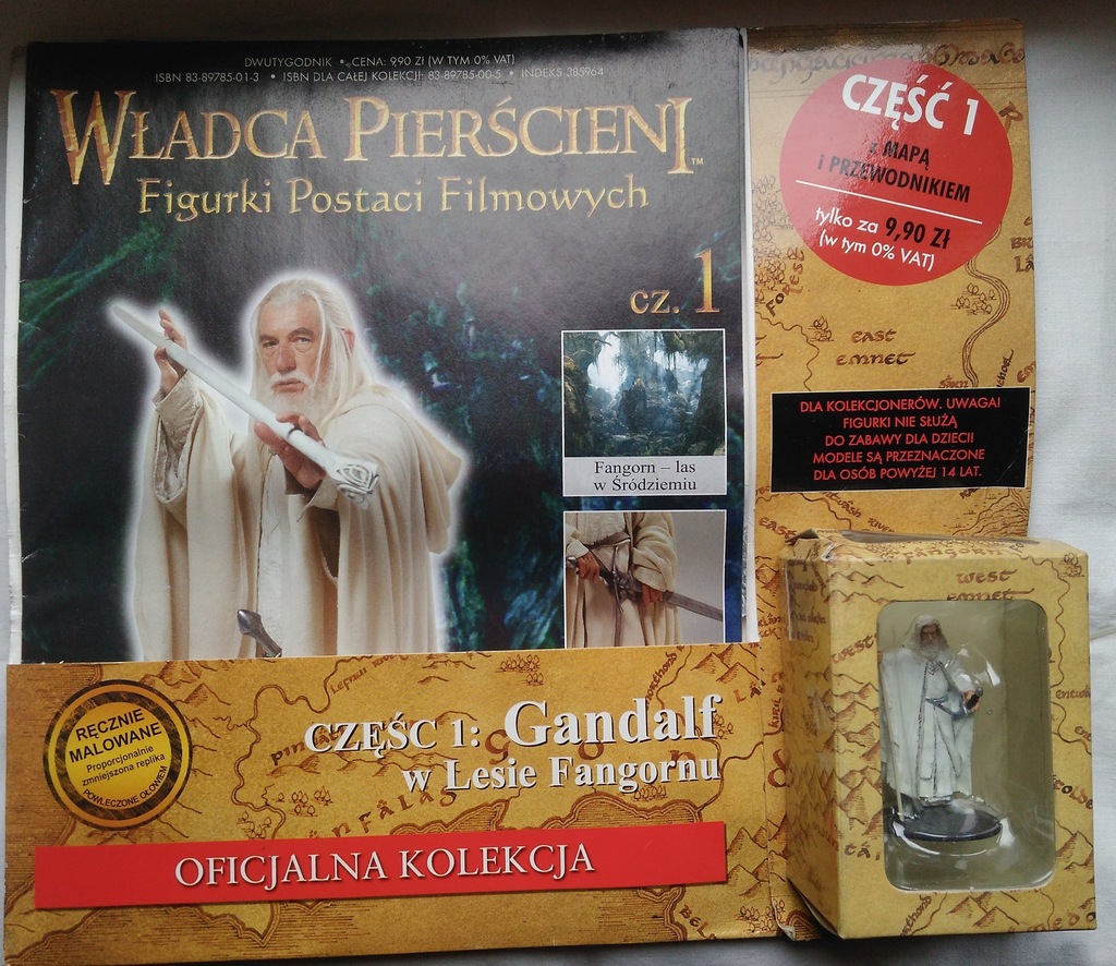 FIGURKA WŁADCA PIERŚCIENI 1 GANDALF PL