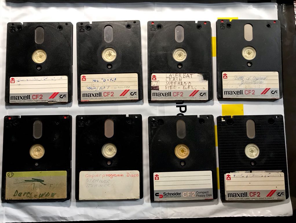 Dyskietki 3 cale 8szt Amstrad Schneider CPC 6128