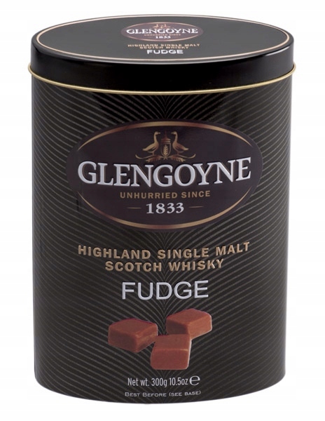 Glengoyne Whisky Fudge Szkockie Krówki 300g UK