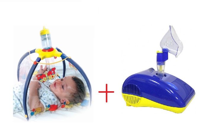 BABYAIR NAMIOT DO INHALACJI Z INHALATOREM CICOBOY