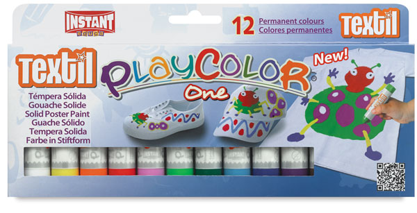 Farby do tkanin w sztyfcie Playcolor Textil new