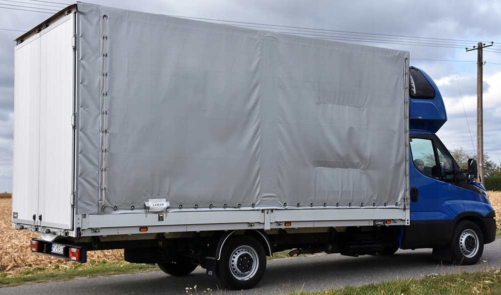 IVECO LAMAR PLANDEKA DRZWI ALUMINIOWE JAK NOWA 17r