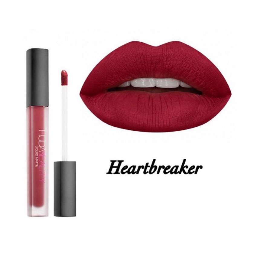 HUDA BEAUTY liquid matte heartbreaker szminka mat