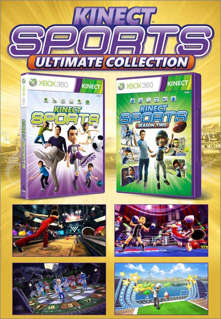 PAKA ZESTAW GIER XBOX 360 M.IN. KINECT SPORTS NFS