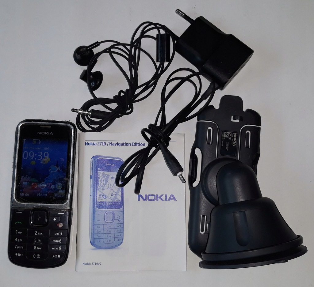 Nokia 2710 Navigation Edition - zestaw - 7538281442 - oficjalne archiwum  Allegro