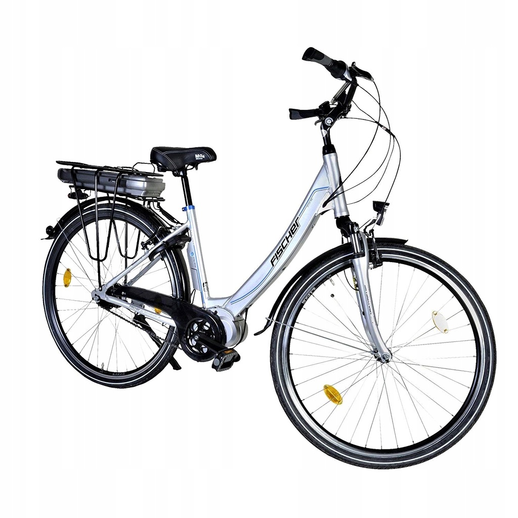 Miejski Elektryczny Rower Damski 28 szary Fischer 7580267623