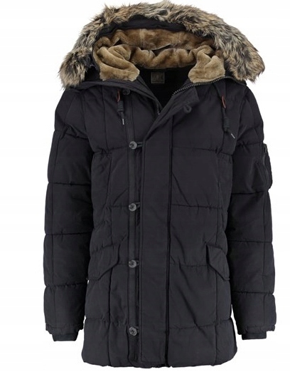 Pepe Jeans WOODLANDER Parka GRANAT M - 7584349854 - oficjalne archiwum