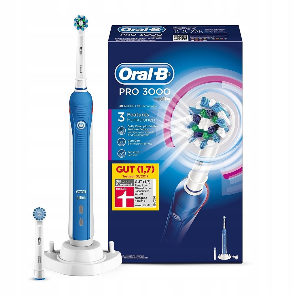Szczoteczka elektryczna Braun Oral B PRO 3000 3D