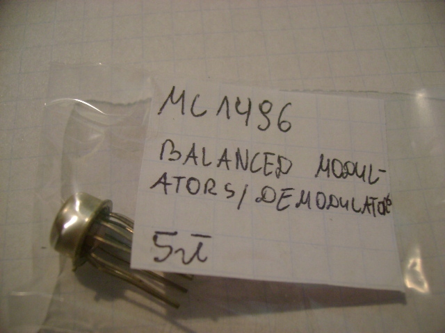 MC1496 BALANCED MODULATORS/DEMODULATORS