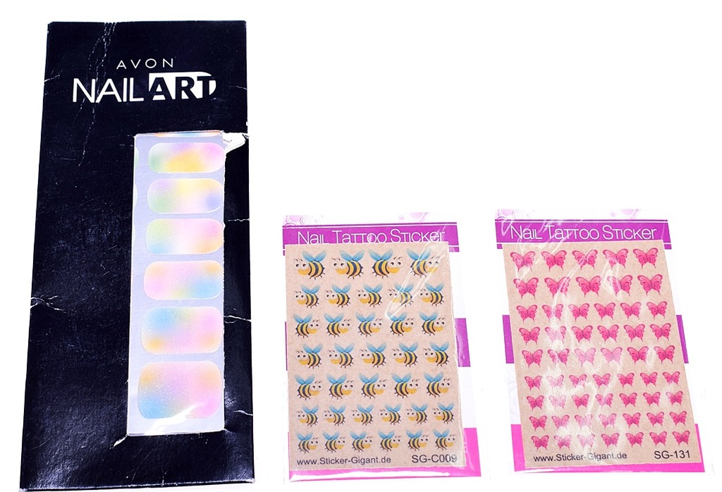 5012-49 .AVON NAILART... i#u NAKLEJKI NA PAZNOKCIE