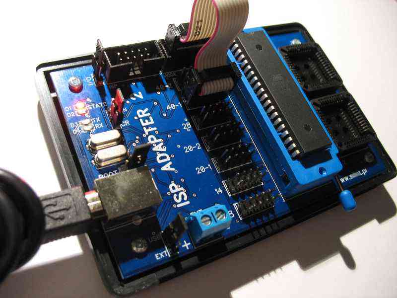 PROGRAMATOR AVR USB + PODSTAWKA+STK500+AVR910+GEN - 6712476255 ...