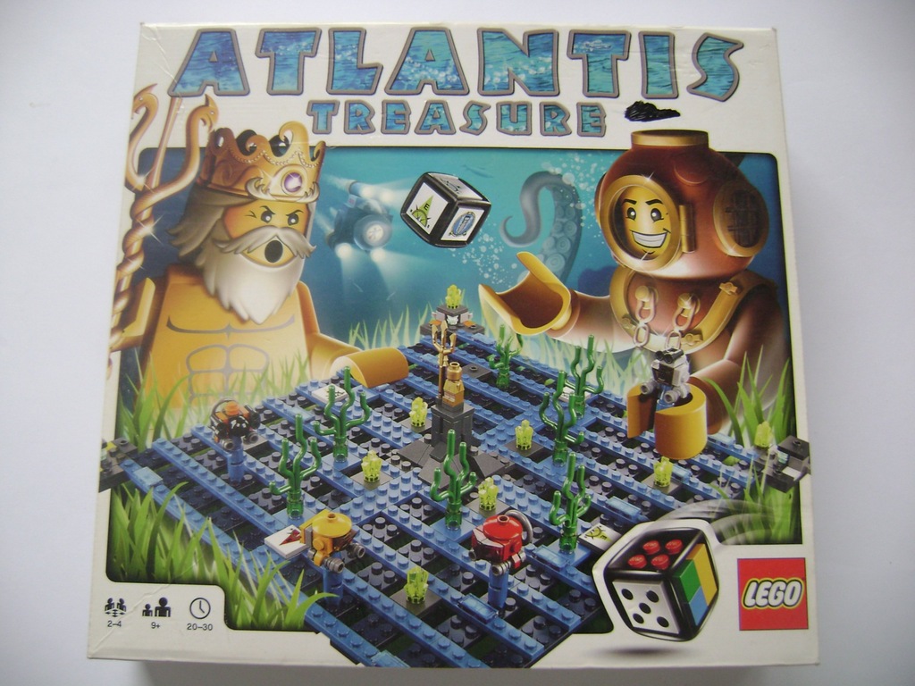 LEGO 3851 - ATLANTIS TREASURE _ GRA UNIKAT