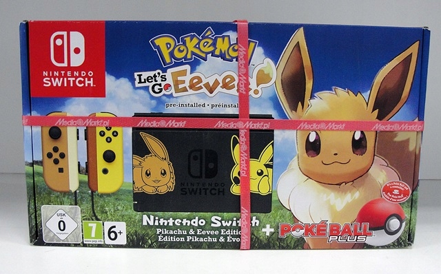 Nintendo switch pokemon let's deals go pikachu media markt