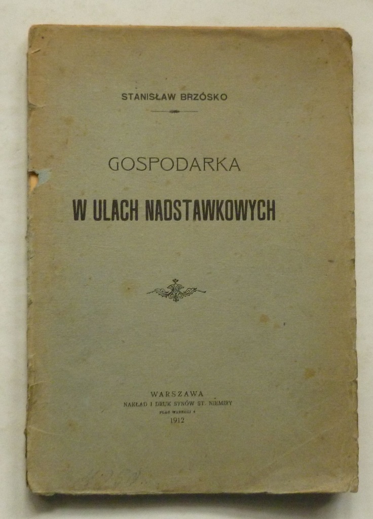 GOSPODARKA W ULACH NADSTAWKOWYCH 1912r UNIKAT !!!