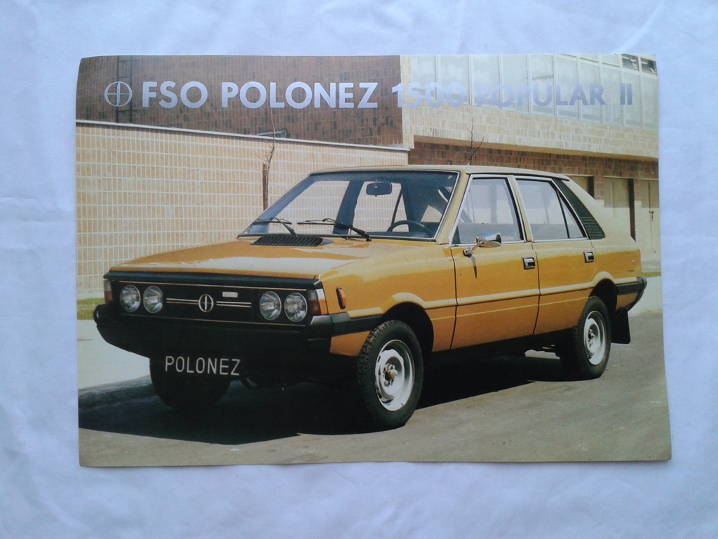 POLONEZ POPULAR II ŻERAŃ FSO J ANGIELSKI