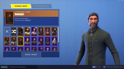 Konto Fortnite NA WŁASNOŚĆ ! ŻNIWIARZ !