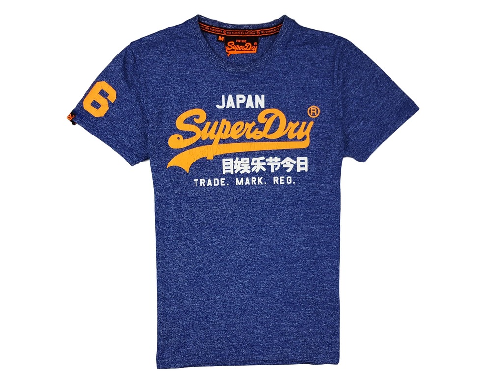 T-SHRT KOSZULKA SUPERDRY JAPAN NUMBER 1 r. M