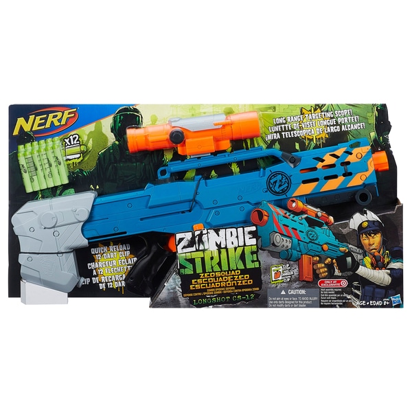 NERF Zombie Strike Longshot Blaster