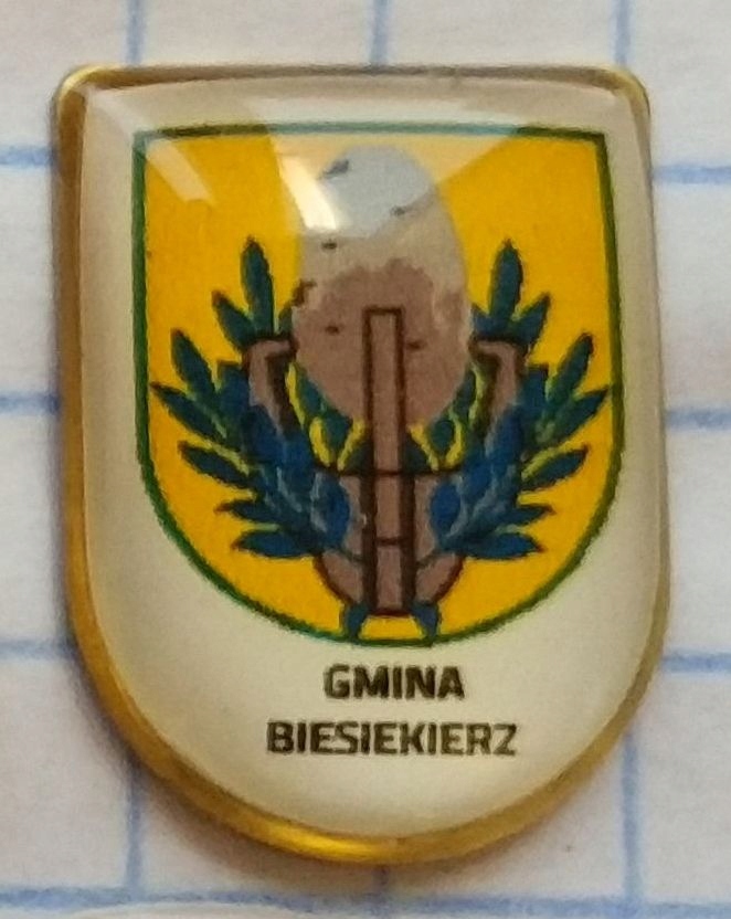 Odznak Herb Gmina Biesiekierz heraldyka