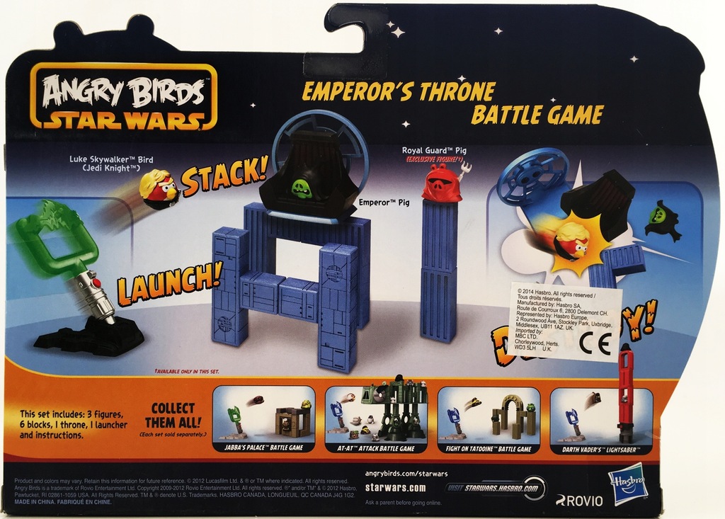 Angry birds star wars emperor throne battle discount game