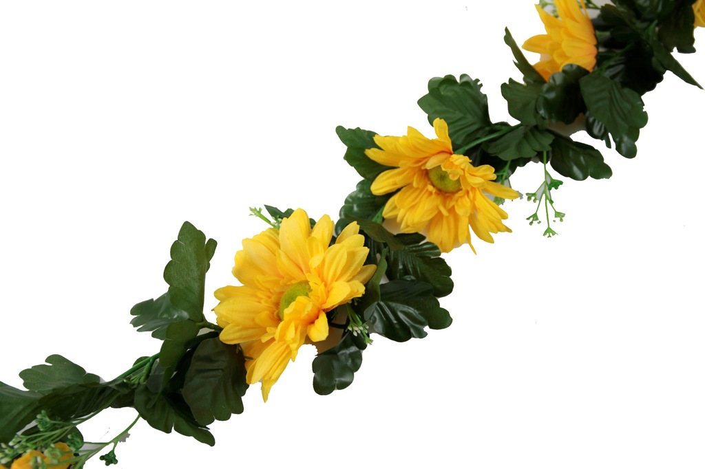 Gerbera - girlanda sztuczne kwiaty N-3