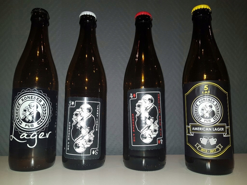 KAPSEL ETYKIETA KONESER PUB URODZINOWE KONESERPUB
