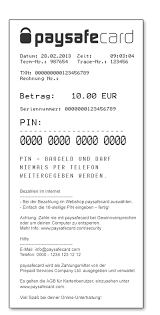 paysafecard 100