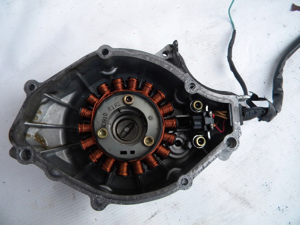 YAMAHA YBR 125 STATOR WERSJA WTRYSK ISKROWNIK STOJ 7472253889 oficjalne archiwum Allegro