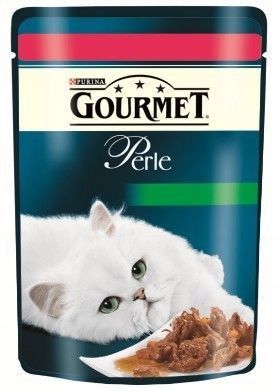 Gourmet Perle Wołowina saszetka karma dla kota 85g