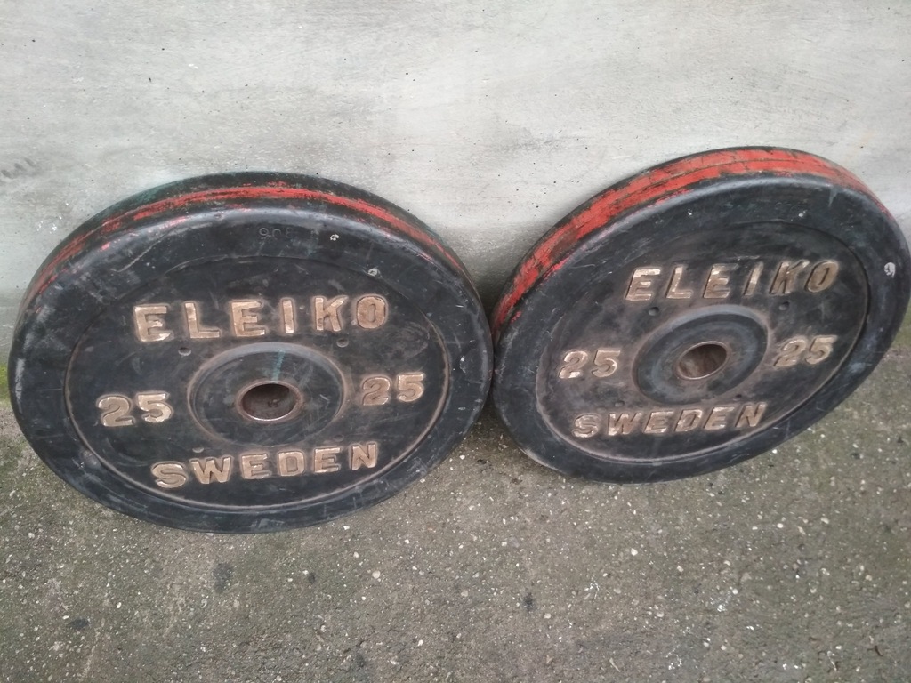 Obciążenie Olimpijskie ELEIKO SWEDEN 2x25kg 51mm