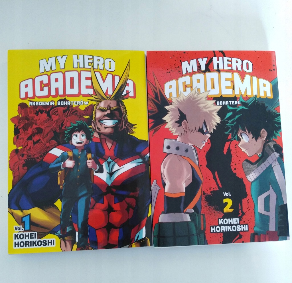 Manga My Hero Academia tomy 1-2
