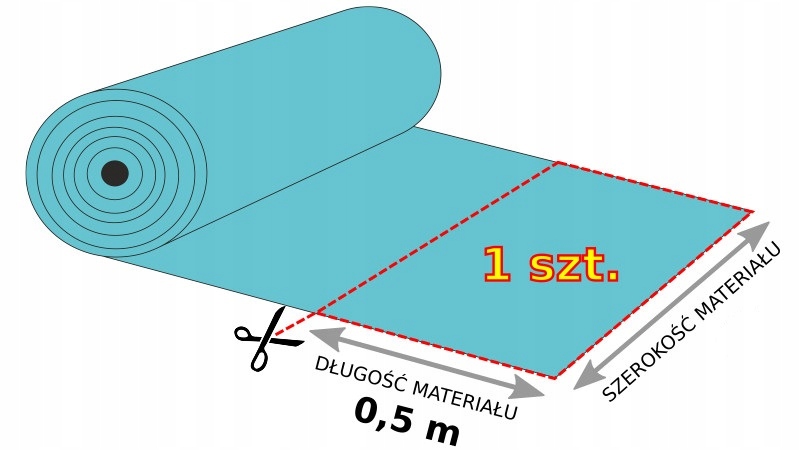 DZIANINA KROWIE ŁATY SZEROKOŚĆ 150cm 1 szt=50cm - 7703363903 ...