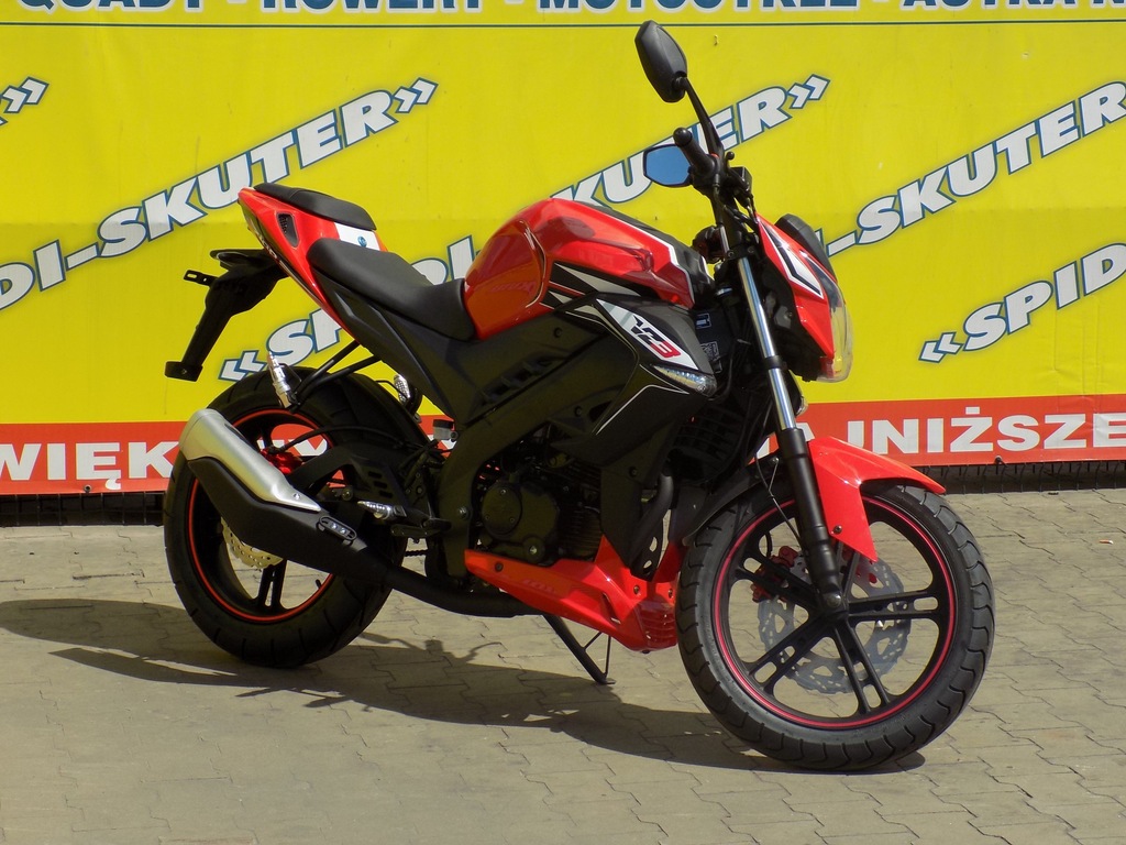 ZIPP VZ-3 Naked Bike 125 ccm 4-Takt Motorrad NEU in 
