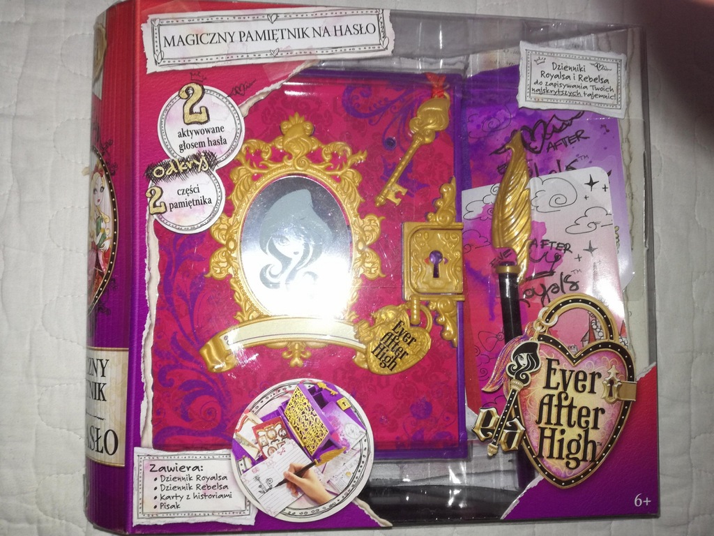 Ever After High Magiczny pamiętnik na hasło