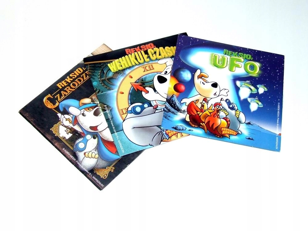 REKSIO i Wehikuł Czasu, Czarodzieje, UFO komplet
