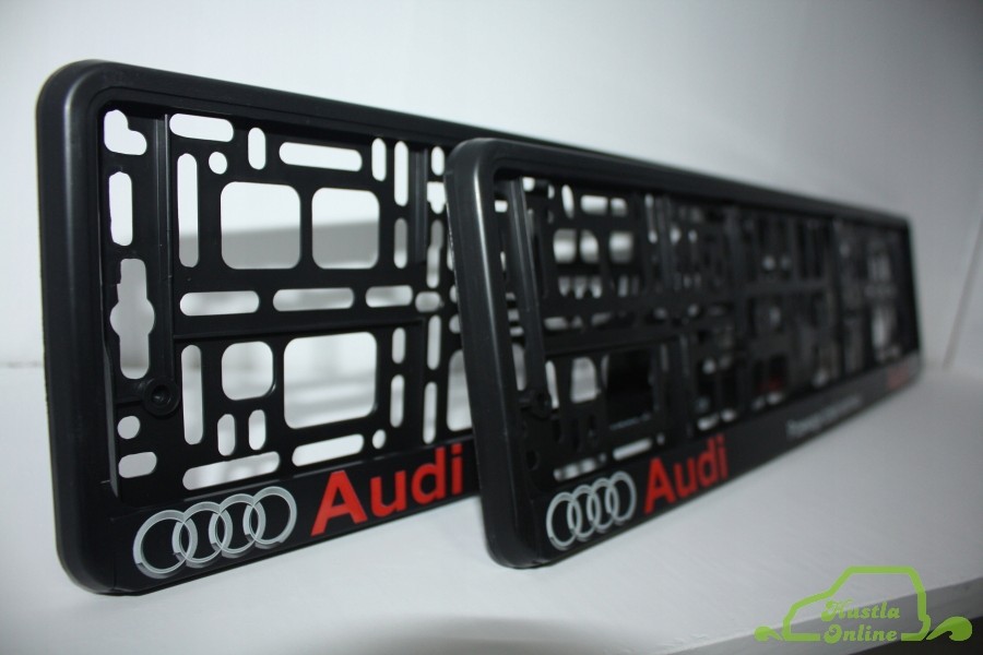 4 ramki to tablicy Audi Przewaga dzięki technice