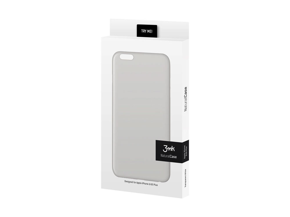 OUTLET 3mk Natural Case do iPhone 6s Plus White