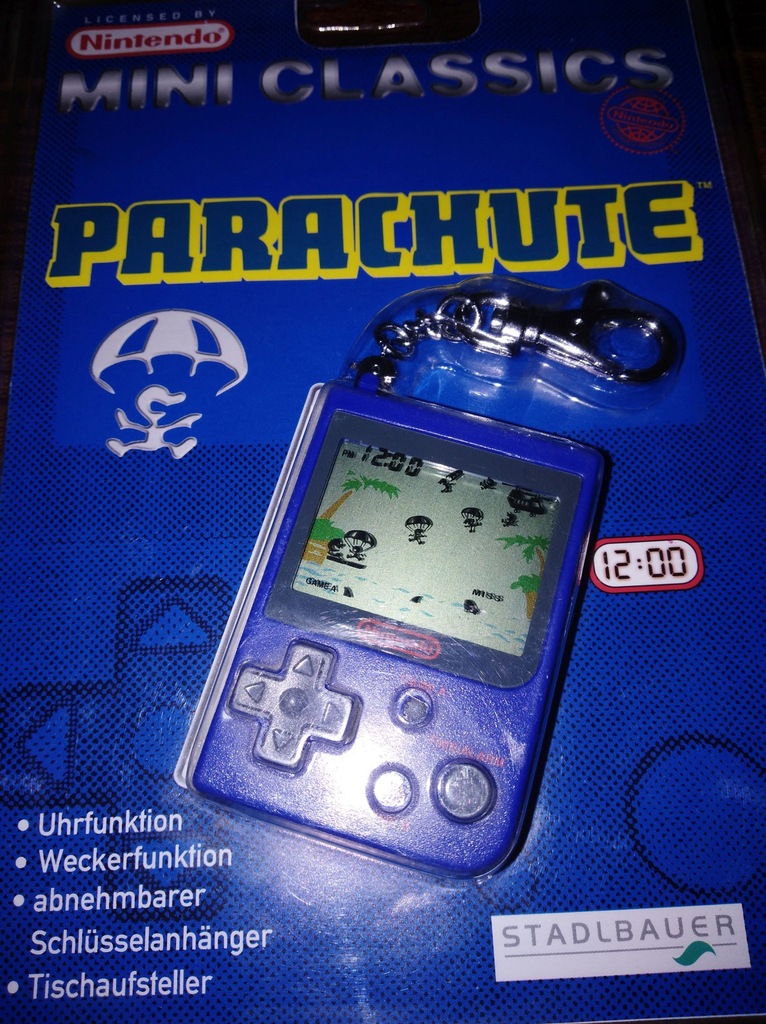 NINTENDO MINI CLASSIC PARACHUTE ORYGINAŁ 98 UNIKAT