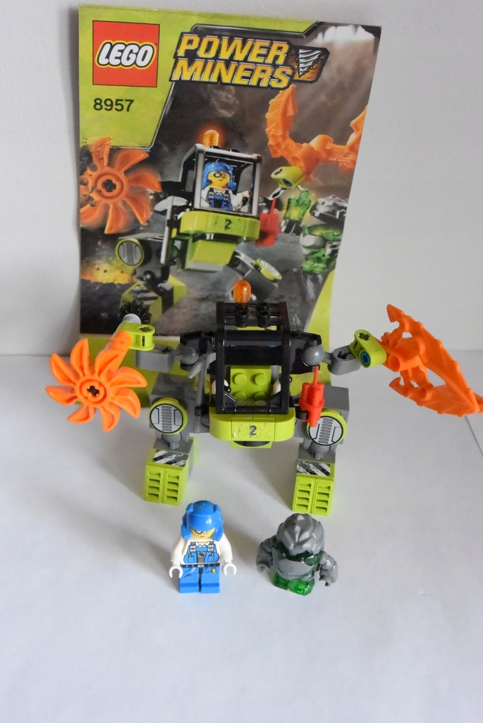 Klocki LEGO Power Miners 8957 Robot górniczy