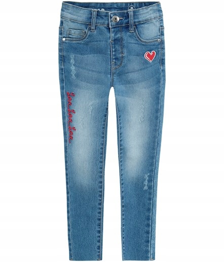 genialne spodnie jeansowe KappAhl 122 NOWA KOLEKCJ