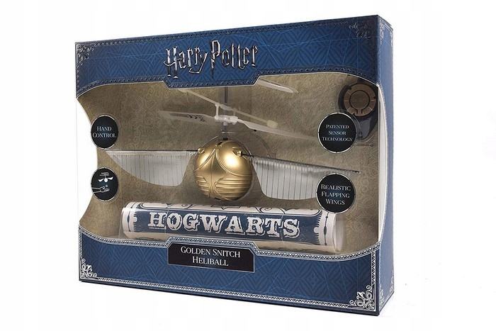 Harry Potter złoty znicz latający i uciekający!