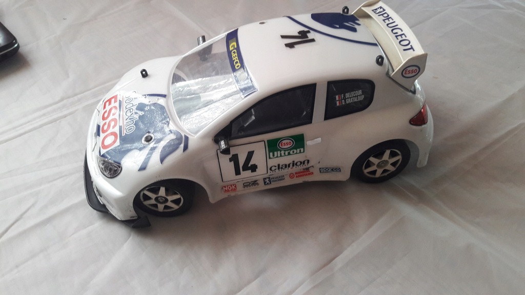 NIKKO 1;14 PEUGEOT 206 SPRAWNE BATERIA