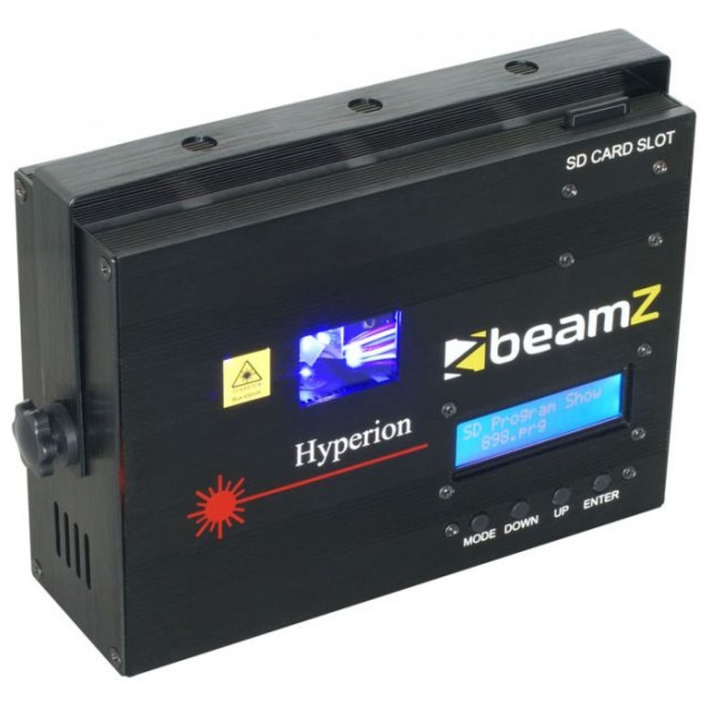 BeamZ Hyperion Anim Laser BlueDMX SD