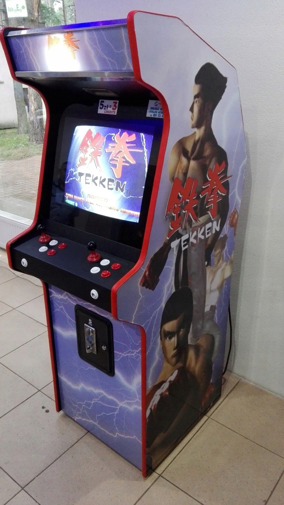 Automat Arcade z lat 90-tych Tekken 1