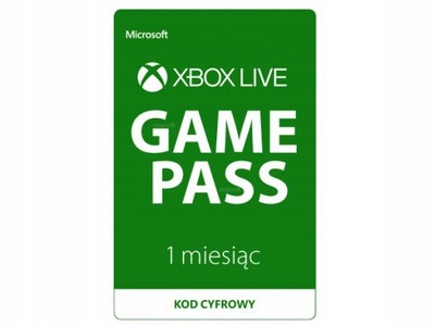 Subskrypcja Xbox Game Pass 1 miesiąc + GOLD 14 dni