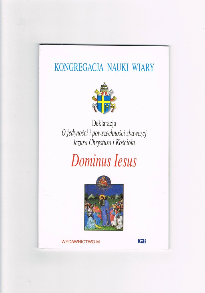 Dominus Iesus Deklaracja Ratzinger Kongregacja bdb
