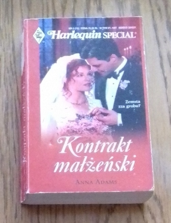 KONTRAKT MAŁŻEŃSKI Anna Adams Harlequin