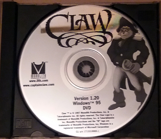 Gra The Claw - Kapitan Pazur - Oryginał ENG DVD